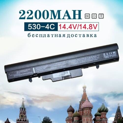 14.4v 2200mAh Laptop battery for Hp 530 510 440264-ABC 440265-ABC 440266-ABC 443063-001 440704-001 HSTNN-FB40 HSTNN-IB44