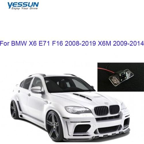 Car Accessories Auto rear camera For BMW X6 E71 F16 2008-2019 X6M 2009-2014 dynamic rear view camera/1280*720P HD reverse camera