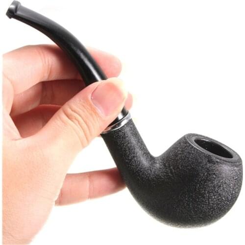 Wooden Smoke Smoking Pipe Hookah Vintage Durable Stone Style Cigar Cigarette Smoking Tobacco Pipe Cigarette Accessories Gifts
