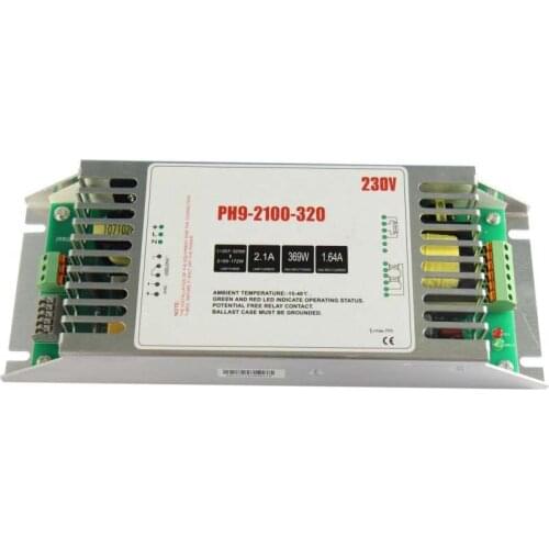 Electronic ballast PH9-2100-320 for for 180W to 369W UV germicidal lamps