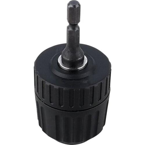GTBL Keyless Drill Chuck Converter 3/8 Inch 24UNF + 1/4 Inch Hex Shank SDS Adaptor 0.8-10mm