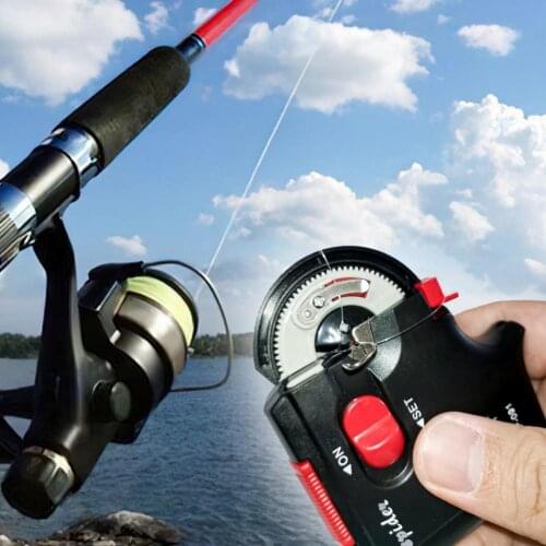 HOT Automatic Portable Electric Fishing Hook Tier Machine Fishing Accessories Tie Fast Fishing Hooks Line Tying Device Equipment