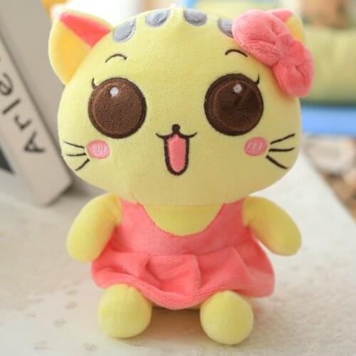 22cm Small Kawaii Stuffed Cat Lovely Cute Stuffed Plush Animal For Girl And Child Drop Shipping Plush toy