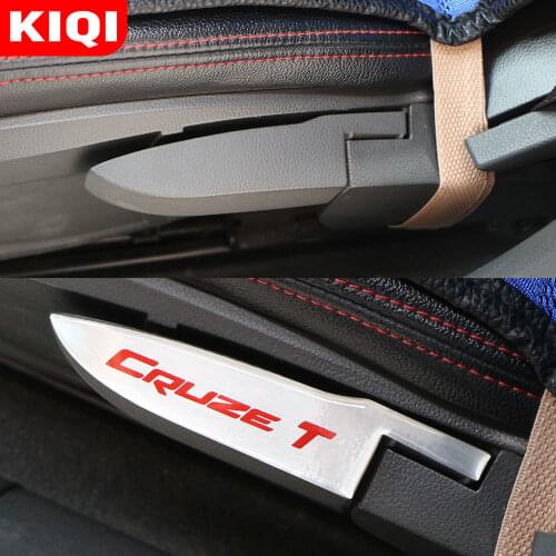 KIQI Car Seat Adjustment Knob Cover Trim Adjust Sticker for Chevrolet Cruze LHD Sedan Hatchback 2009 - 2015 LHD Accessories