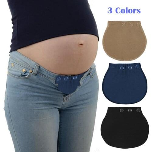 New Pregnant Belt Maternity Pregnancy Waistband Belt Extender Adjustable Elastic Pants Waist Cinturon Maternidad Maternity Belt