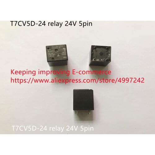 Original new 100% T7CV5D-24 relay 24V 5pin