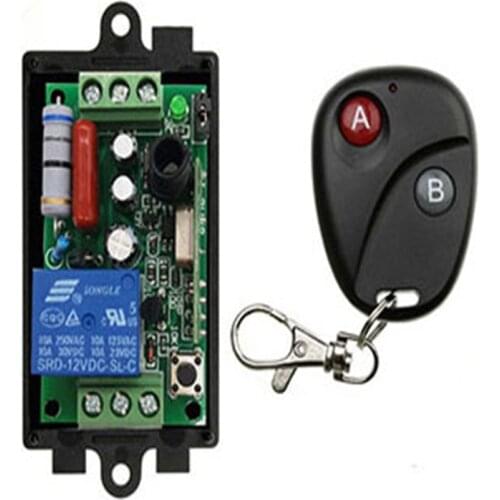 Remote Control Switch AC220V 1CH Lighting Switches Remote ON OFF Light Lamp SMD Power RemoteSwitch System 315/433.92MHZ Latch