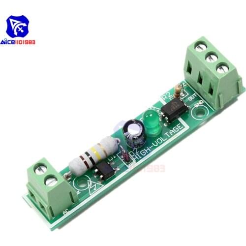Diymore 1 Channel 220V Optocoupler Isolation PLC Module for Arduino