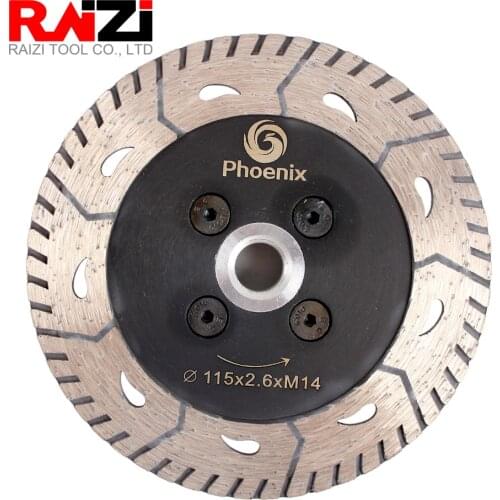 Raizi 1 Pc diamond saw blade for granite marble concrete 75/115/125 mm M14 sharpen diamond cutting grinding disc