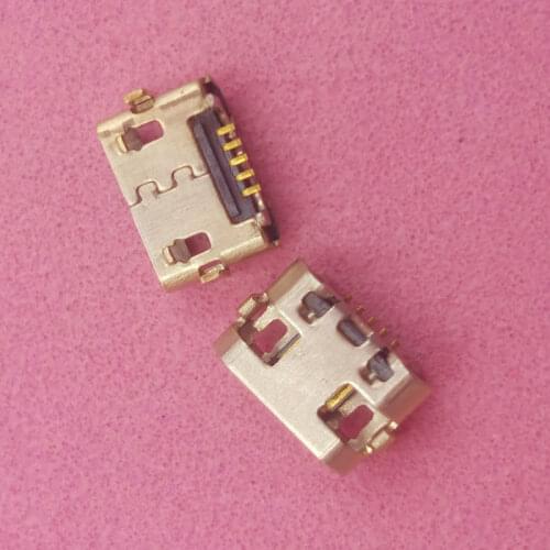 10Pcs Usb Charger Charge Charging Doct Port Connector For Alcatel One Touch U5 5044D Pixi 3 4G POP 2 OT-5042 OT 5065 A D Plug