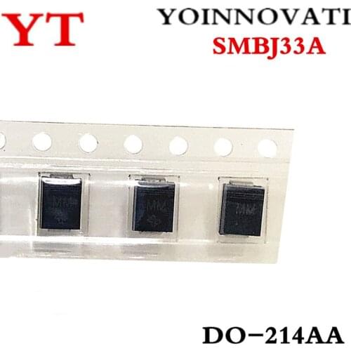 100pcs/lot SMBJ33A SMBJ33 MM DO-214AA IC Best quality