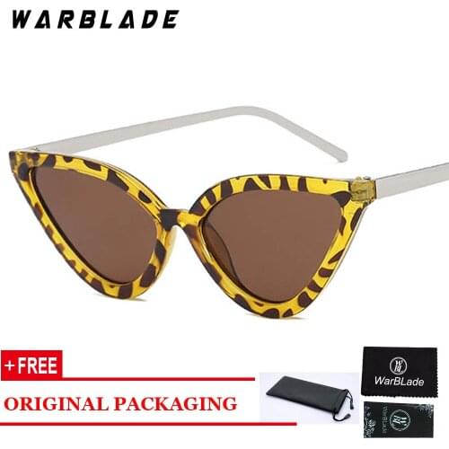 2018 Fashion Women Sunglasses Cat eye Eyewear Brand Designer Retro Sunglass Female Oculos de sol UV400 Sun glasses WarBLade