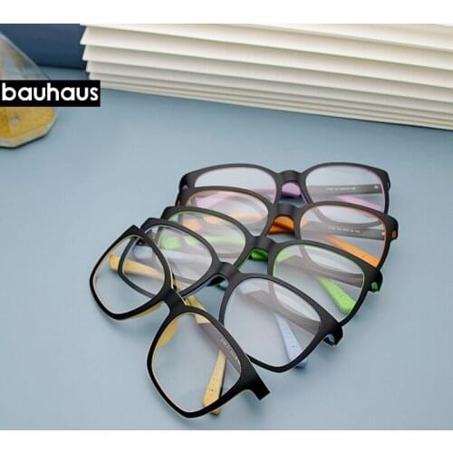 2140 bauhaus Big Glasses Frame 2019 Women large Eyeglasses Frame Men Eye Glasses Frames ultem Spectacle black Eyewear