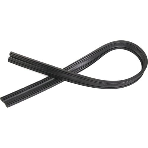 2x Boneless Universal rubber wiper strip 60cm