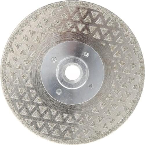 4.5" M14 Electroplated Diamond Cutting Grinding Disc Saw Blade For Granite Marble