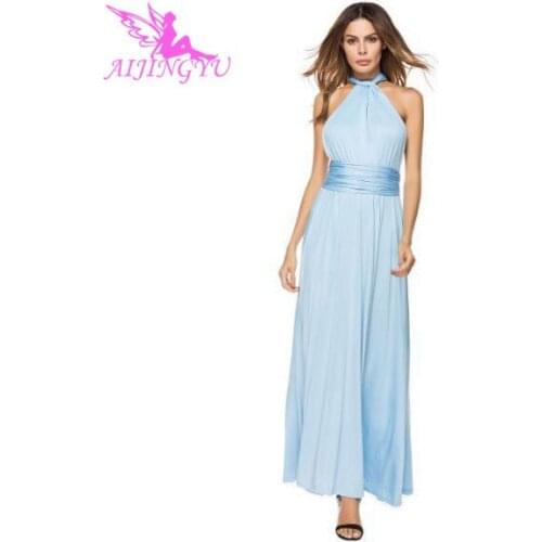 AIJINGYU Sexy Evening Party Gown Dress Elegant 2021 Women Formal Special Occasion Dresses Fashion Gowns BN968