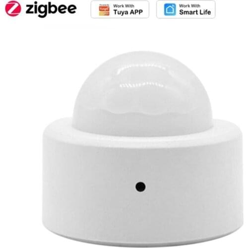 Zigbee 3.0 Human Body PIR Motion Sensor For Tuya Smart life APP Wireless Body Movement Detector Home Automation Detect By Phone