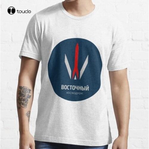 Vostochny Cosmodrome Blue Logo T-Shirt Tee Shirt