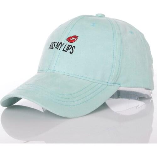 Fashion Baseball Caps women Summer sun hat men Snapback Caps cotton Casual hats Sun visor Hip-Hop Adjustable hat Kiss gorro bone