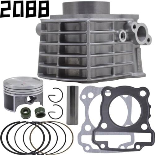 Motorcycle cylinder kit forSuzuki scooter EFI UU125T-2 UY125T 52.5mm bore 12mm pin 125cc 10K