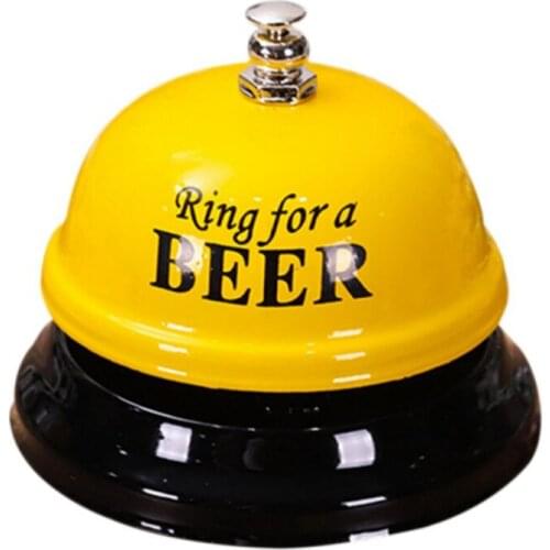 Metal Rock Reminder Restaurant Bell Service Press Bell Party Bar Entertainment Tools