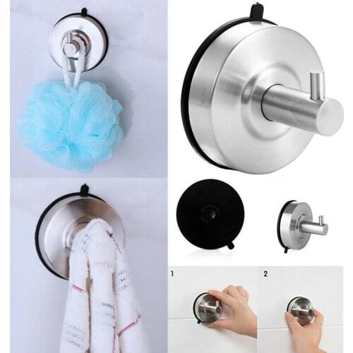 Multi-Purpose Hooks Stainless Steel Hooks for hanging Key Towel Clothes Wall Mount Hook Hanger Towel Rack Space Saving