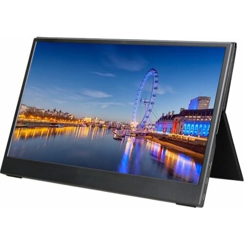 Full HD Monitor With Multi Port Computer Monitor Portable LCD Monitor For Laptops