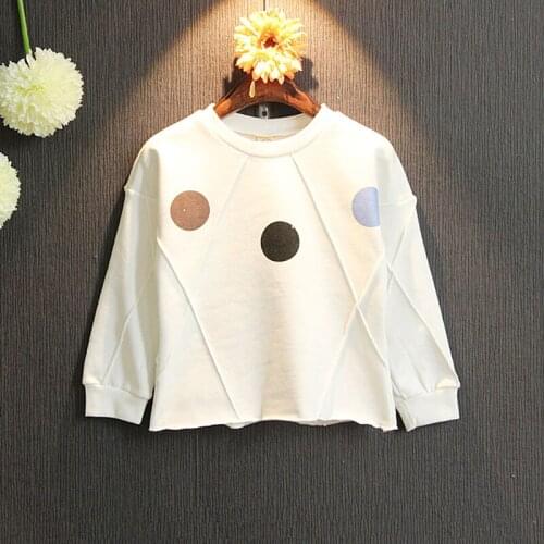 2018 new spring autumn/winter/summer Girls Kids Boys Dot Sweatshirt zipper comfortable cute baby Clothes Children Clothing