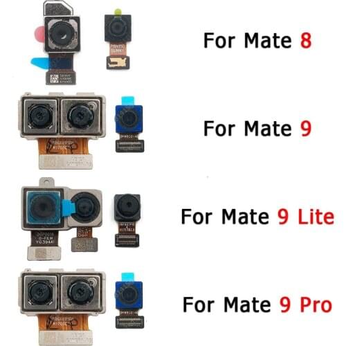 Original Rear Front Camera For Huawei Mate 8 Pro 9 Lite Mate8 Mate9 Back Backside Frontal Small Selfie Camera Module Spare Parts