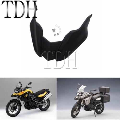 Motorcycle High Quality Black ABS Plastic Front Fender Extension Splash Protection For BMW F800GS F800GS F650GS 2008-2013