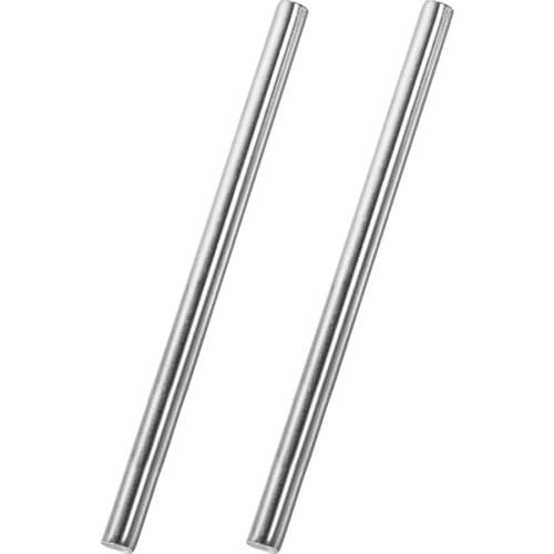 Uxcell 304 Stainless Steel Round Rod for Hobbies, Gear Shaft, Miniature Axle, Model Plane