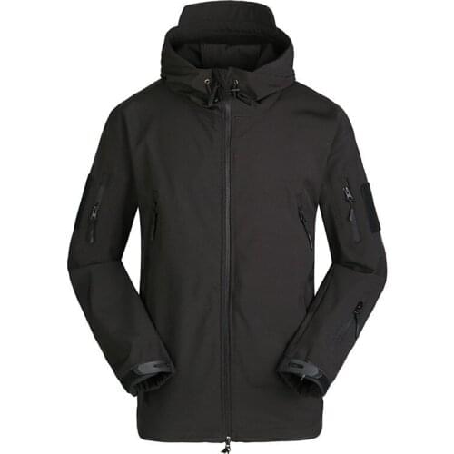 Military Tactical Jacket Men Lurker Shark Skin Softshell V5 Waterproof Coat Camouflage Hooded Army Camo Clothing Dropshipping