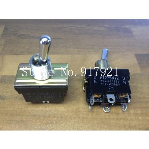 [ZOB] The original Japanese Fuji FUJISOKU ET225N12 15A250V toggle switch toggle switch --5pcs/lot