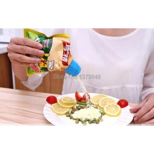 10 PCS/LOT Creative food sealing clip cap type nozzle spout kittchen tools