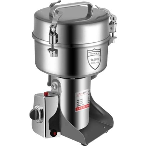 2500g Grinder Commercial for Home Grains Spices Hebals Cereals Coffee Dry Food Grinder Powder Machine