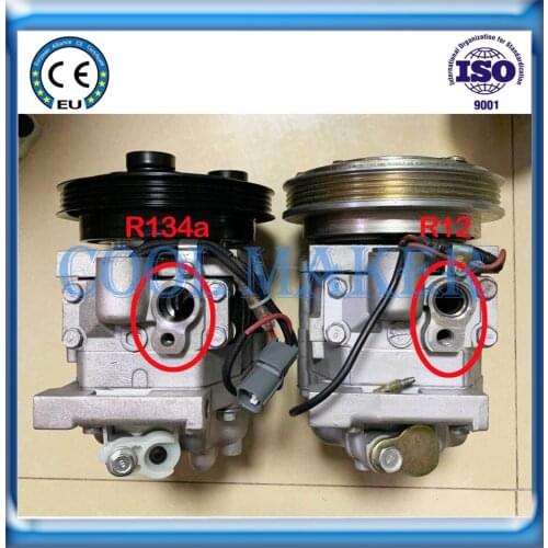 Car air conditioner compressor for Honda Civic R134a R12