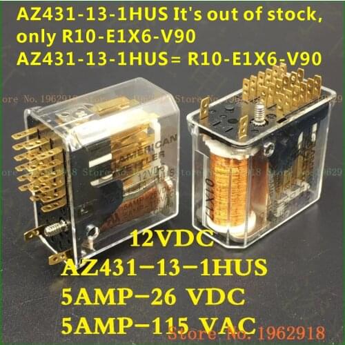 AZ431-13-1HUS 12VDC 6 20 = R10-E1X6-V90