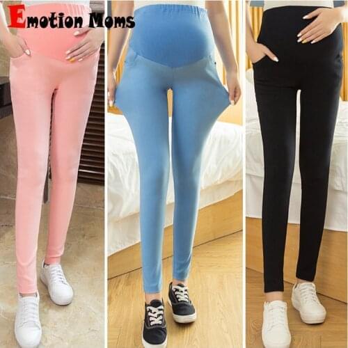 Maternity Pants Capris Full Length High Maternity Clothes pregnancy Pants For Pregnant Women Maternity Trousers Free shipping