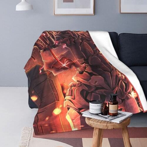 Blame Girl Cool Blanket Flannel Decoration Japanese Anime Breathable Super Soft Throw Blanket for Sofa Office Bedding Throws