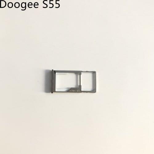 DOOGEE S55 Used Sim Card Holder Tray Card Slot For DOOGEE S55 MTK6750T Octa Core 5.5inch 720x1440 Free Shipping
