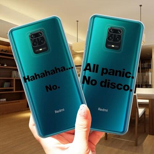 Fashion Words English Quote Slogan Clear Soft Silicone Case Cover For Xiaomi Redmi 9 Note 9 Pro Max Note 9S Poco M2 Pro 10X