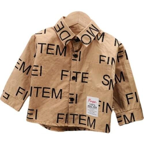 Autumn Fashion Baby Girls Clothes Sport Children Coat Boys Letter Shirt Spring Kids Tops Infant Clothing Toddler Casual Costume