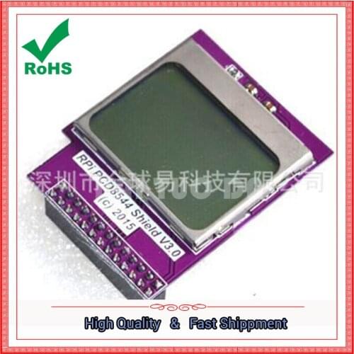 Pi Pi CPU / Memory Mini LCD with backlight compatible B + / B models
