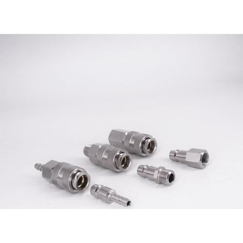 Plug Or Socket Pneumatic Fitting EU Type Air Line Quick Coupling Connector European Standard Coupler Adapter For Air Compressor