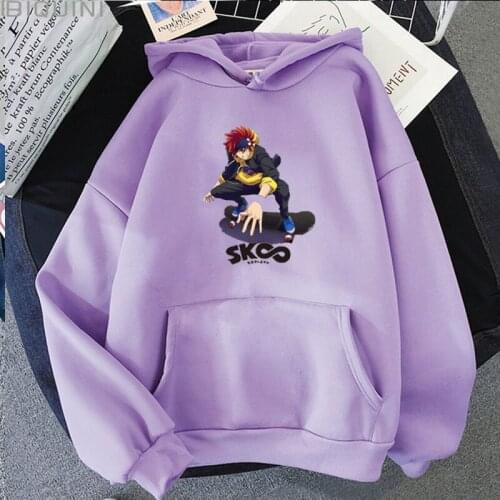 2021 Manga Cartoon SK8 The Infinity Hoodies Sweatshirts Men Women Pullovers Long Sleeve Streetwear Dropshipping Fashion Hoody