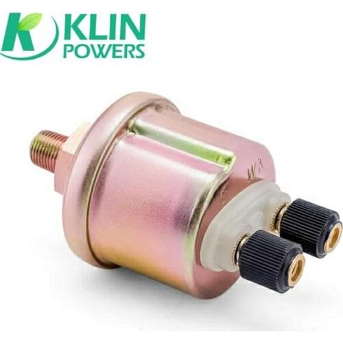 Universal Generator Engine Oil Pressure Sensor VDO 1/8NPT Oil Alarm Plug Transmitters Brand Gauges Sensor 10mm Screw 10Bars