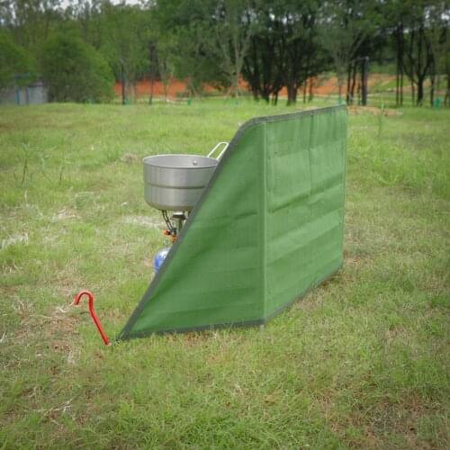 Camping Stove Windshield Wind-proof High Stability Accessory Barbecue Camping Grill Windscreen Backpacking