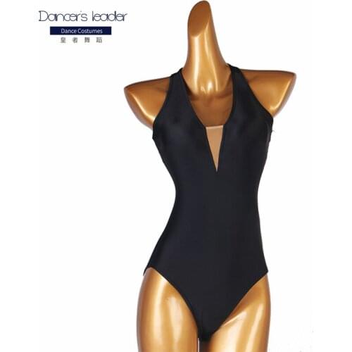 Latin dance practice clothes female halter dance costume tango chacha stage competition suit