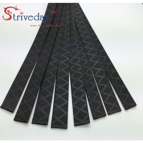 1 meter 5 color fishing rod racket anti-skid lightning protection handle jacket insulation pattern 22mm heat shrinkable tube DIY