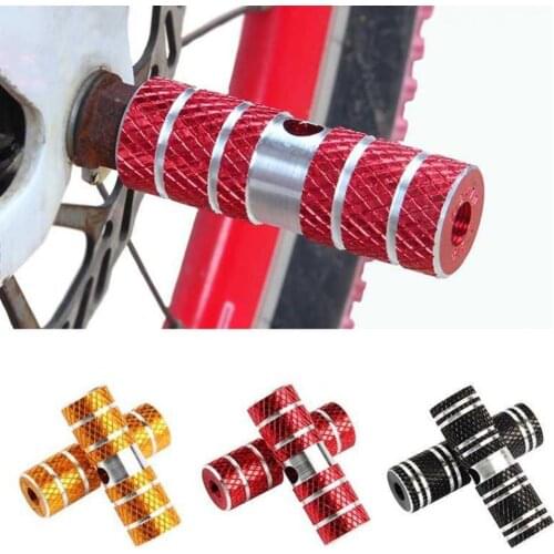 1 Pair Mountain Bicycle Aluminum Alloy MTB Bike Pedals Cylinder Axle Foot Pegs педали для велосипеда подножка для велосипеда